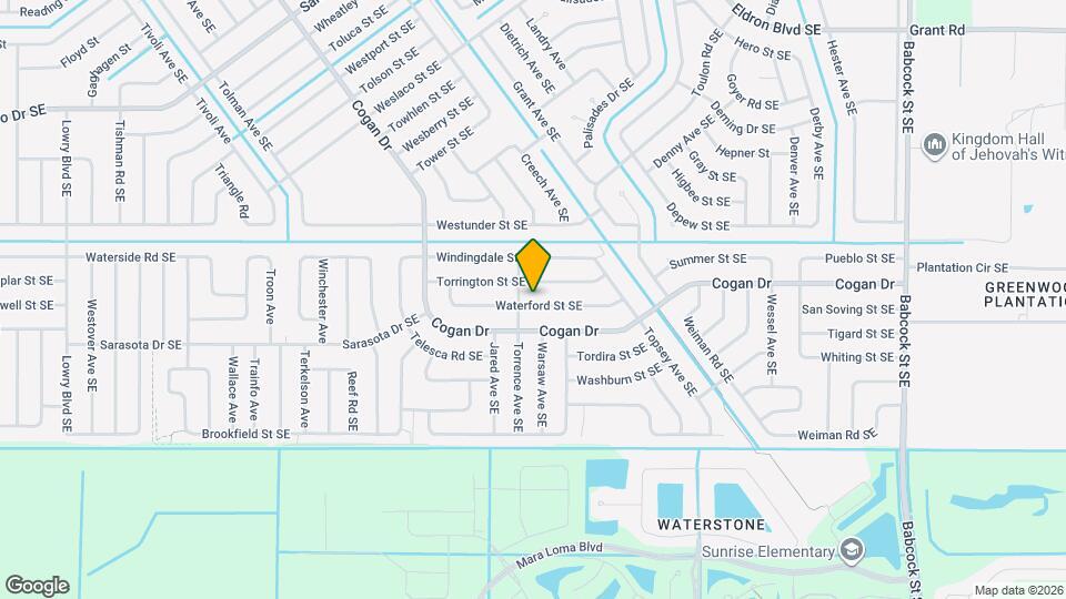 1213 Waterford St SE Map and Location Details