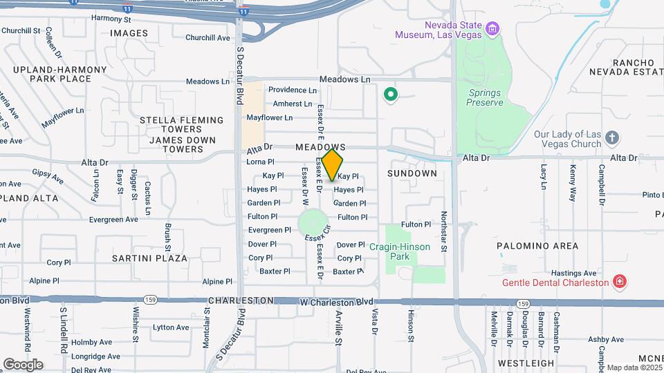 4406 Hayes Pl Map and Location Details