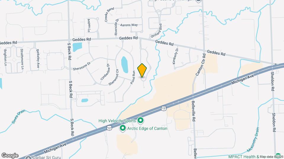 4685 Hunters Cir W Map and Location Details