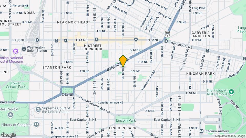 513 12th St NE Map and Location Details