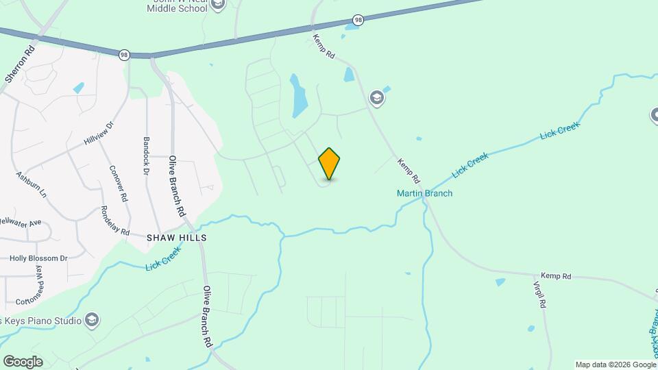 5852 Woodlawn Dr Map and Location Details