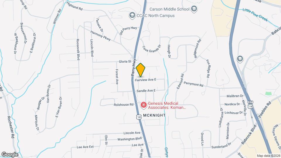 111 Fairview Ave E Map and Location Details