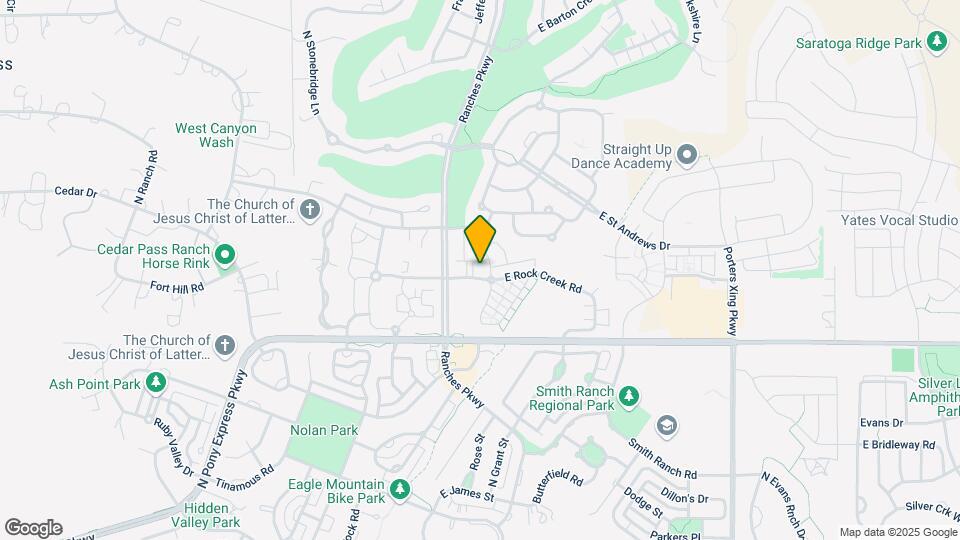 3585 E Rock Creek Rd Map and Location Details