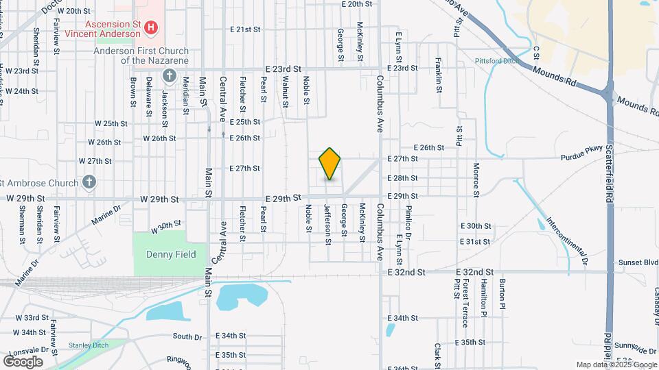 2808 Jefferson St Map and Location Details