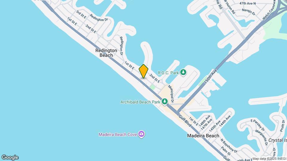 15473 Gulf Blvd Map and Location Details