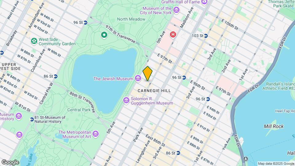 22 E 93rd St Mapa y Detalles de la Ubicación