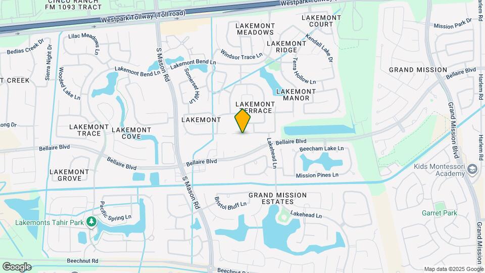20223 Benton Springs Ln Map and Location Details
