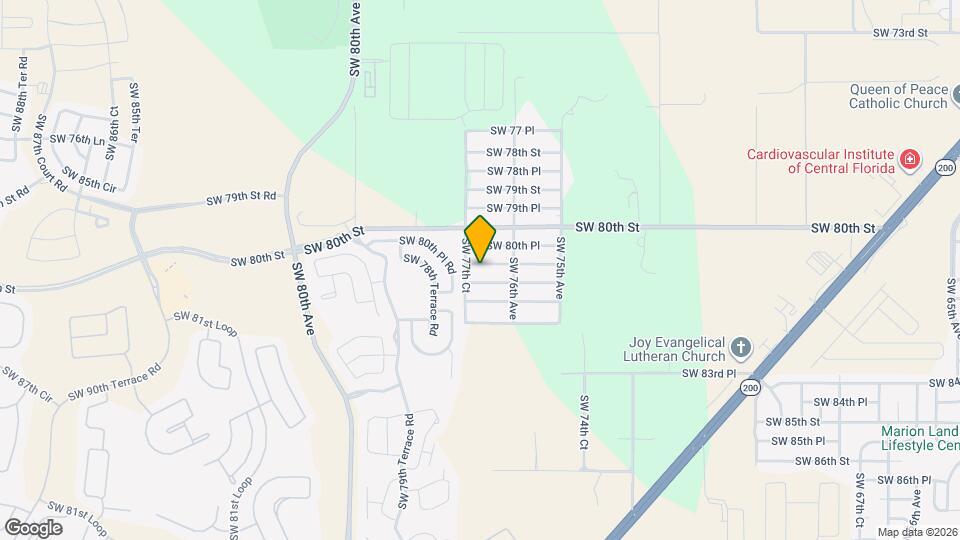 7686 SW 81st St Map and Location Details