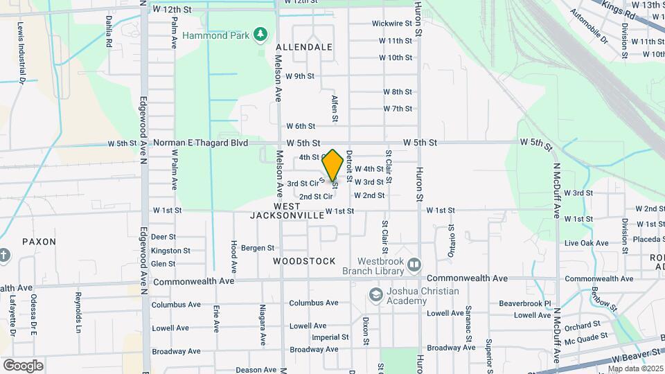 1220 Dena St Mapa y Detalles de la Ubicación