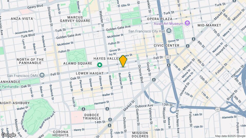 452 Oak St Mapa y Detalles de la Ubicación