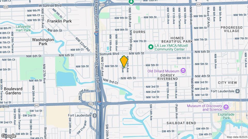 432 NW 17th Ave Map and Location Details