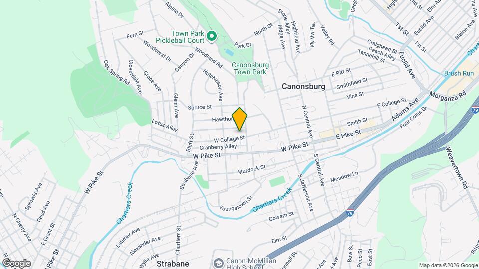 208 W College St Map and Location Details