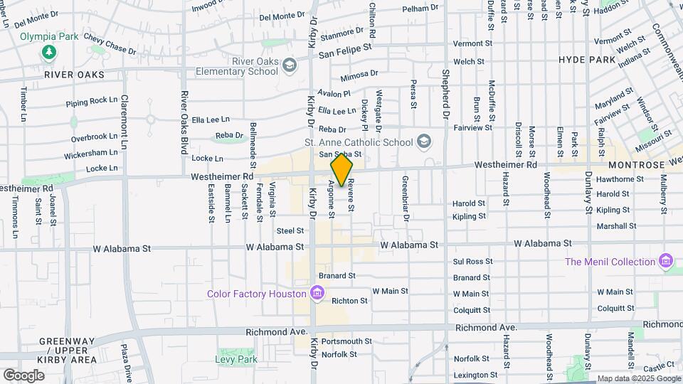 2700 Revere St Map and Location Details
