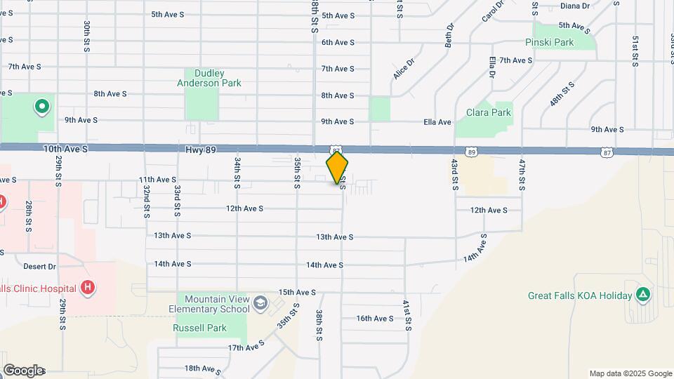 3542 11th Ave S Map and Location Details