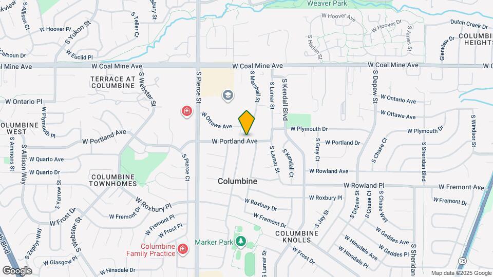 6459 W Portland Ave Map and Location Details