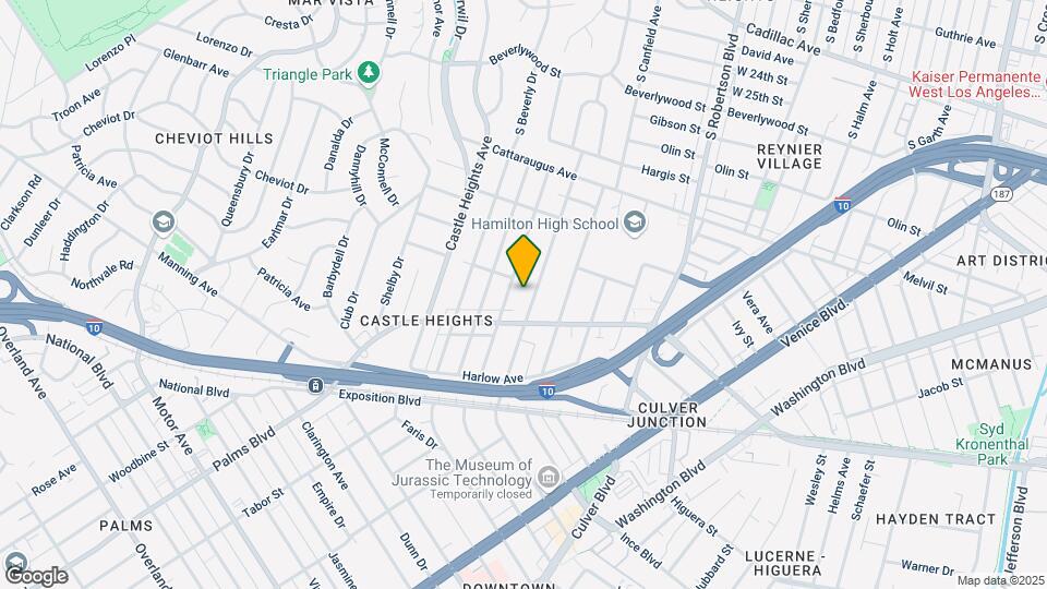 3211 Bagley Ave Mapa y Detalles de la Ubicación