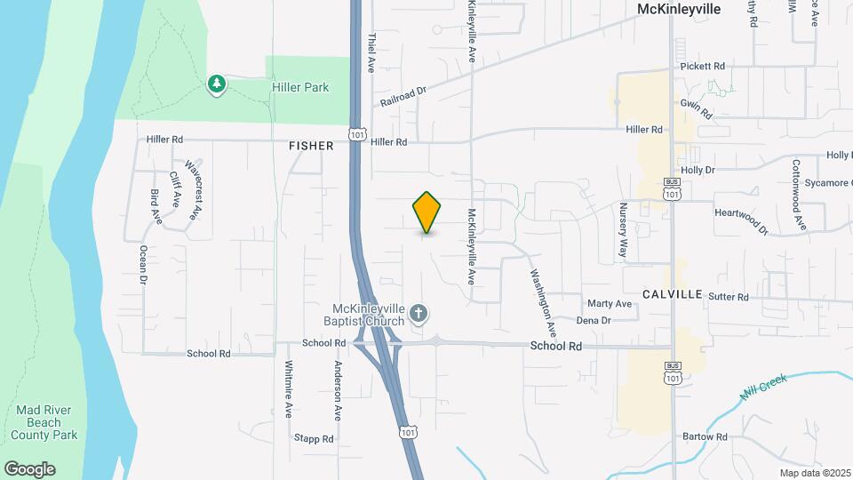 1805 Caroline Ave Map and Location Details