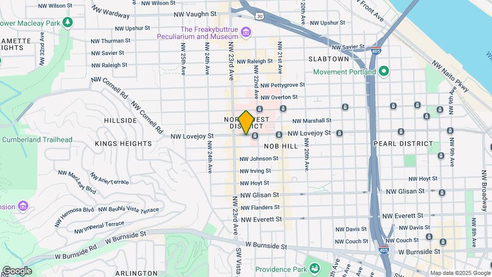 Uptown NW Collection Map and Location Details