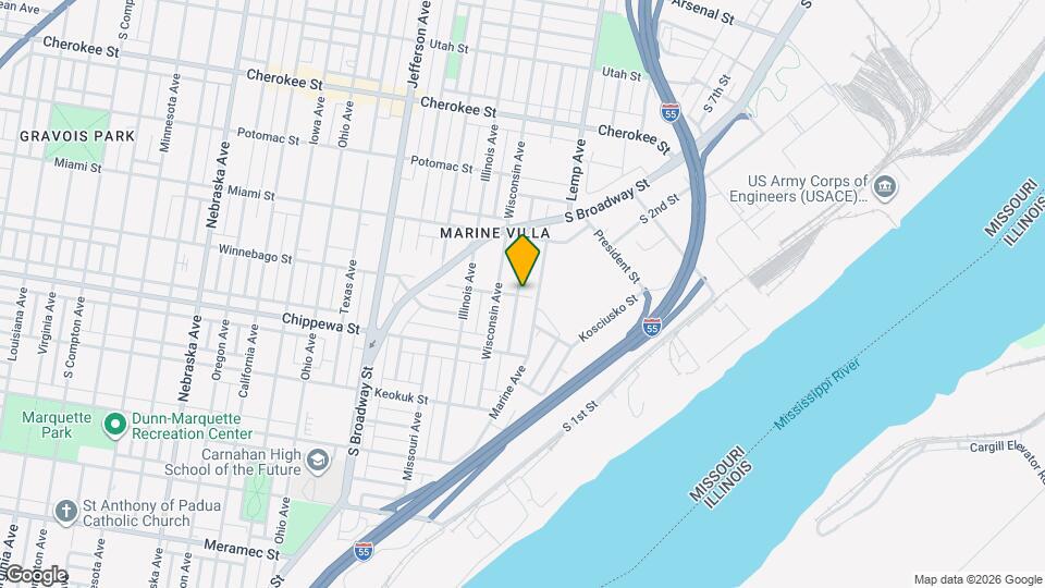 3658 Salena St Map and Location Details