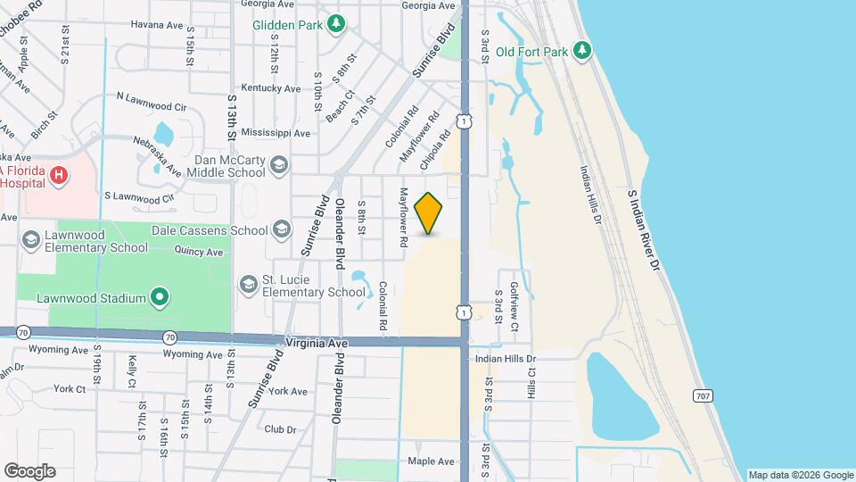 503 Mayflower Ln, Unit B Mapa y Detalles de la Ubicación