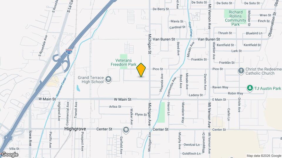 22042 Tanager St Map and Location Details