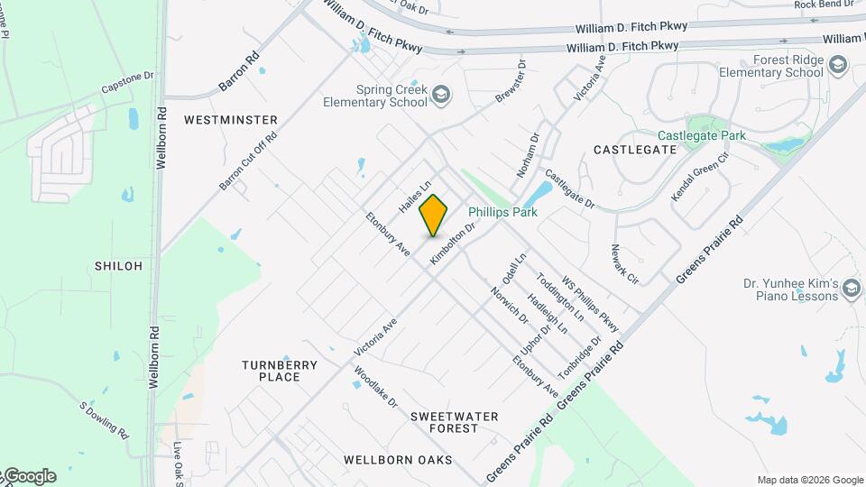 2523 Warkworth Ln Mapa y Detalles de la Ubicación