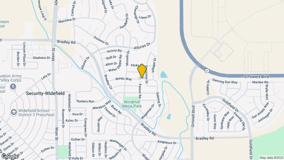 4487 Fencer Rd Map and Location Details