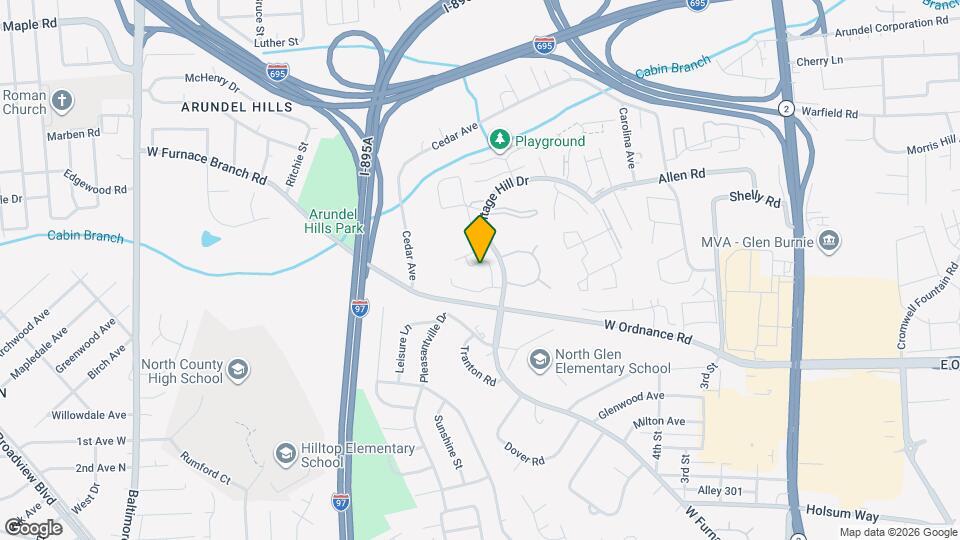 6416 Lacrosse Ln Map and Location Details