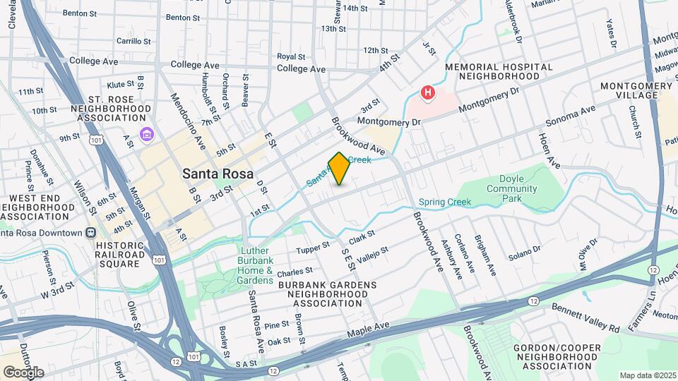 853 Sonoma Ave Mapa y Detalles de la Ubicación
