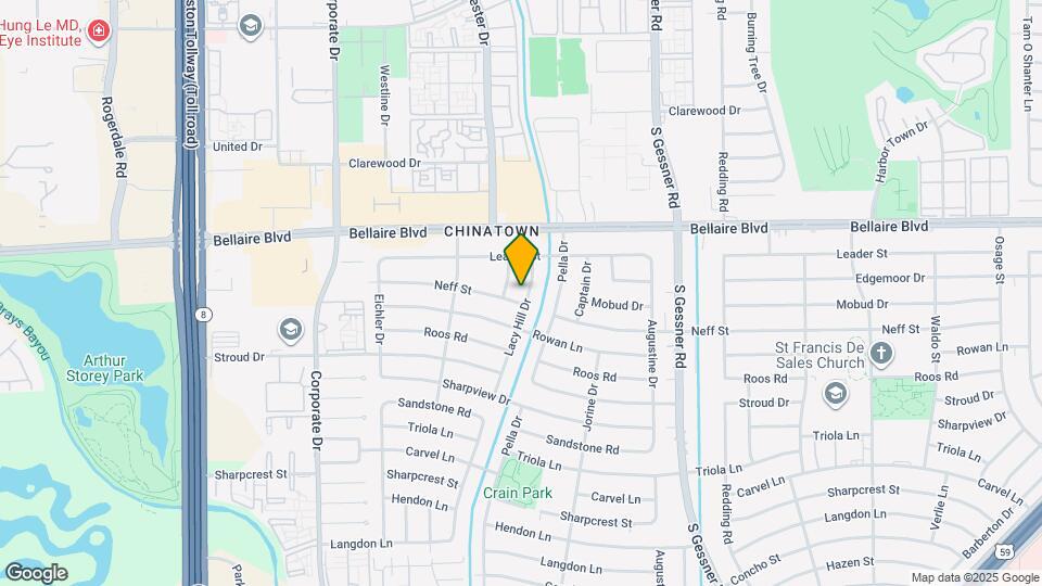 7026 Lacy Hill Dr Map and Location Details