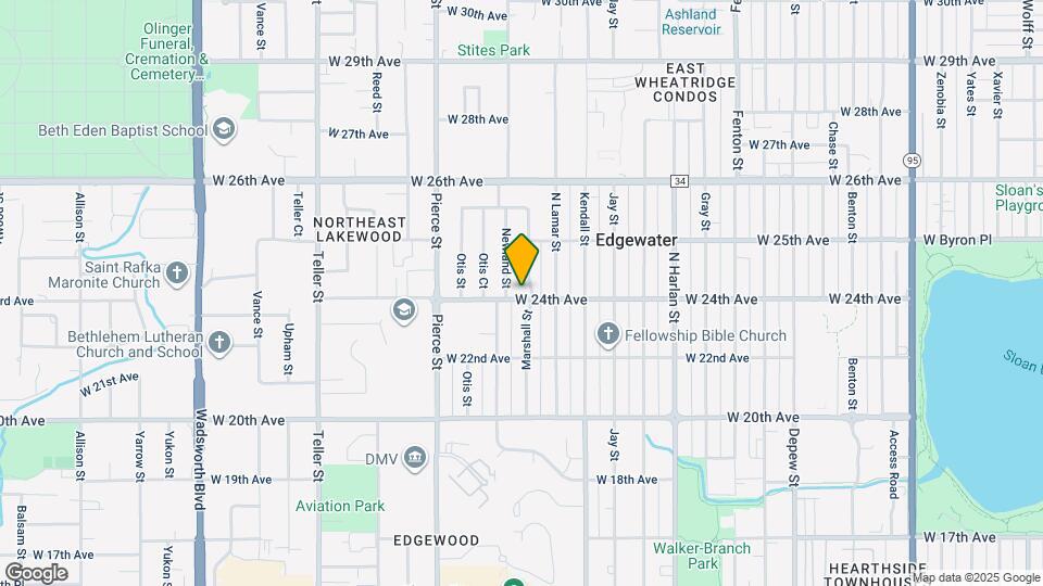 2401 Marshall St Map and Location Details