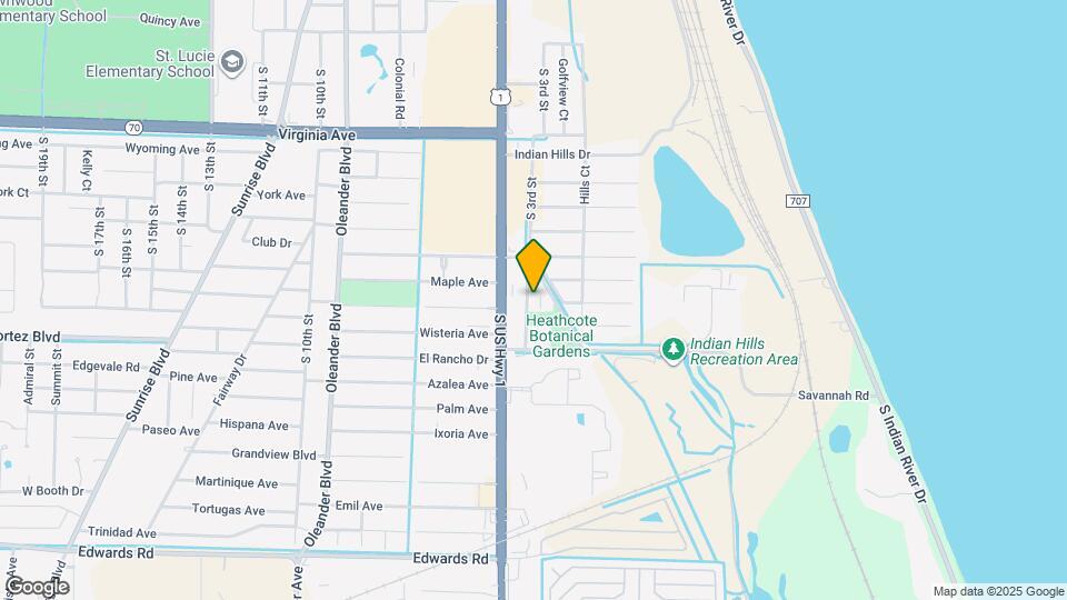 2625 Heathcote Dr Mapa y Detalles de la Ubicación