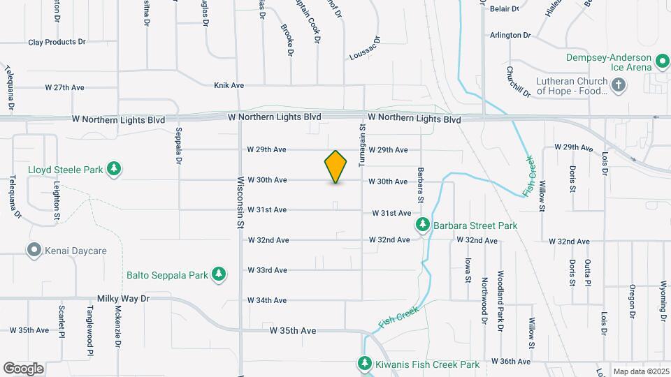 2804 W 30th Ave, Unit 1 Map and Location Details