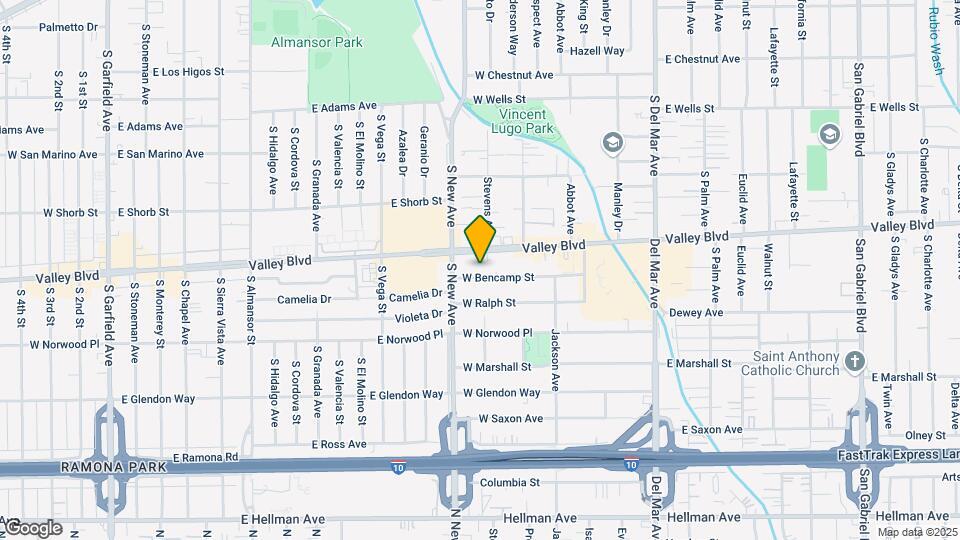505 W Bencamp St Map and Location Details