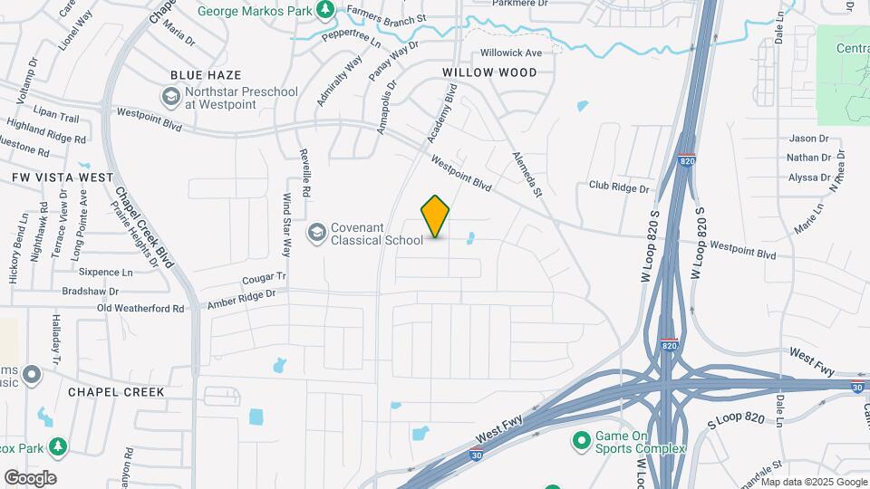 9713 Fallston Dr Map and Location Details