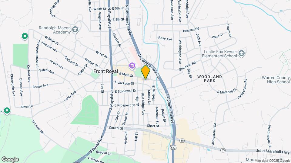 505 E Main St Map and Location Details