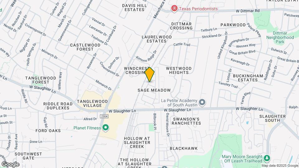 1520 Beebrush Ln Map and Location Details