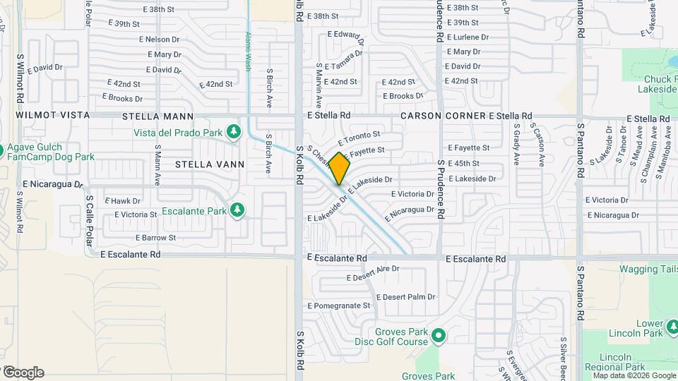 7219 E Bellingham Dr Map and Location Details