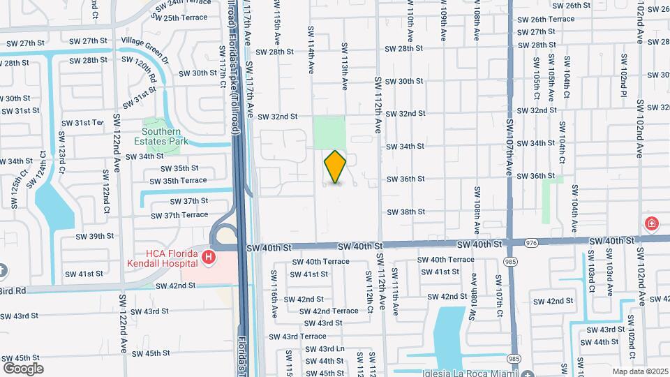 3616 SW 113th Ct Map and Location Details