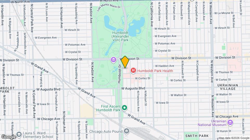 1111 N Sacramento Ave, Unit 1 Mapa y Detalles de la Ubicación