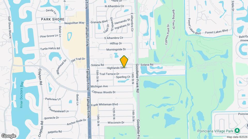 1312 Highlands Dr, Unit 2 Mapa y Detalles de la Ubicación