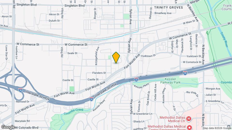 1012 Mobile St Mapa y Detalles de la Ubicación