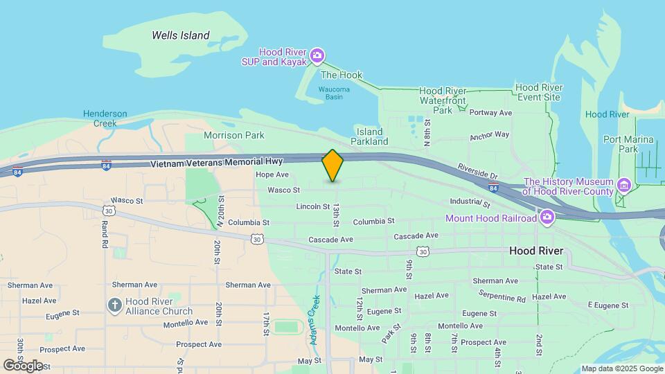 1324 Wasco St Map and Location Details