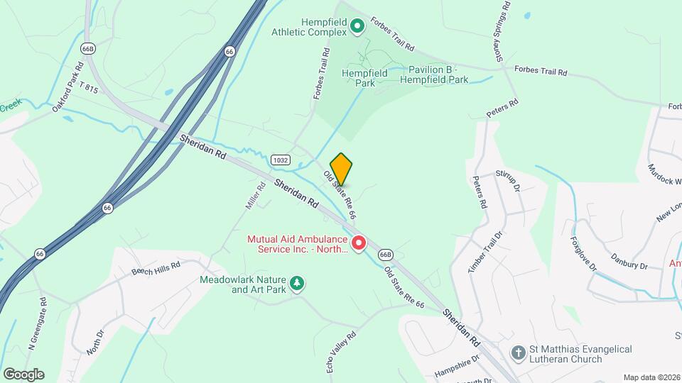 225 Old State Route 66 Mapa y Detalles de la Ubicación