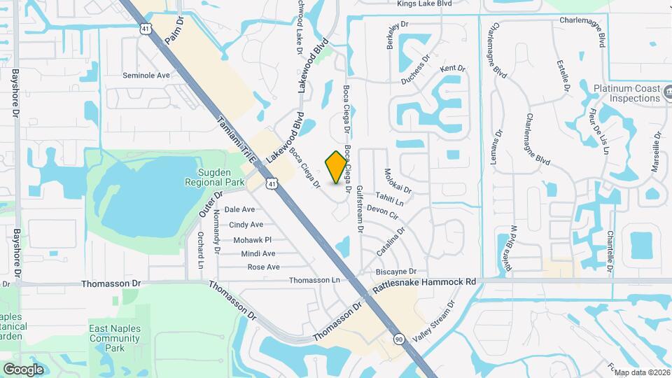 3605 Boca Ciega Dr Map and Location Details