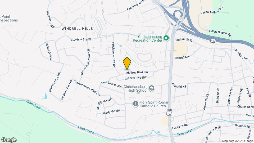 825 Oak Tree Blvd NW Map and Location Details