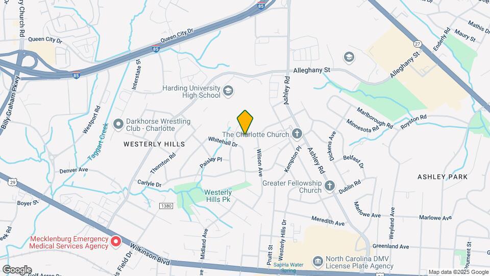 3727 Bullard St Map and Location Details