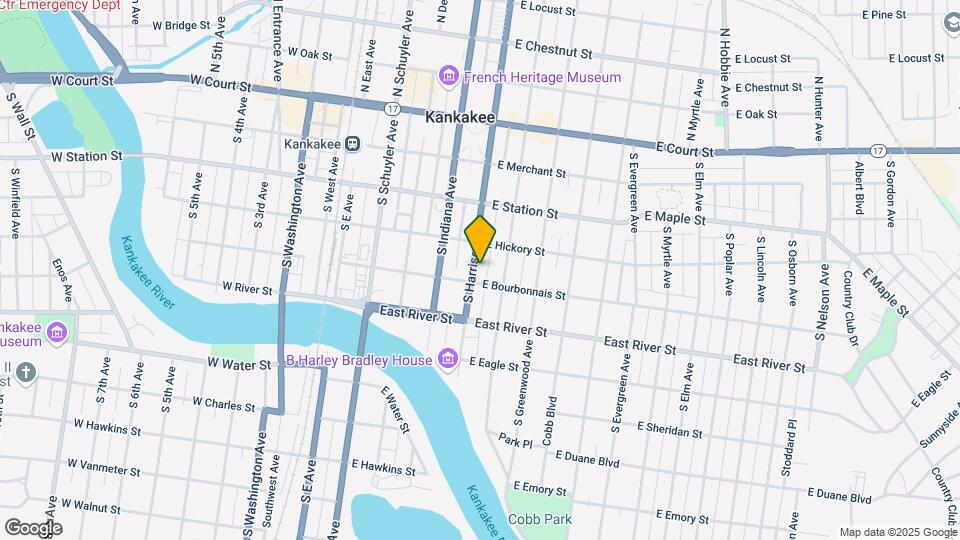 464 S Harrison Ave Map and Location Details