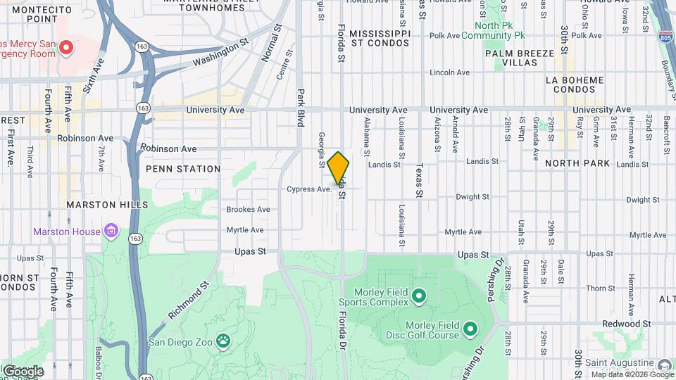 1931 Cypress Ave, Unit 1931 Cypress Map and Location Details