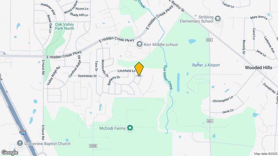 1370 Litchfield Ln Map and Location Details